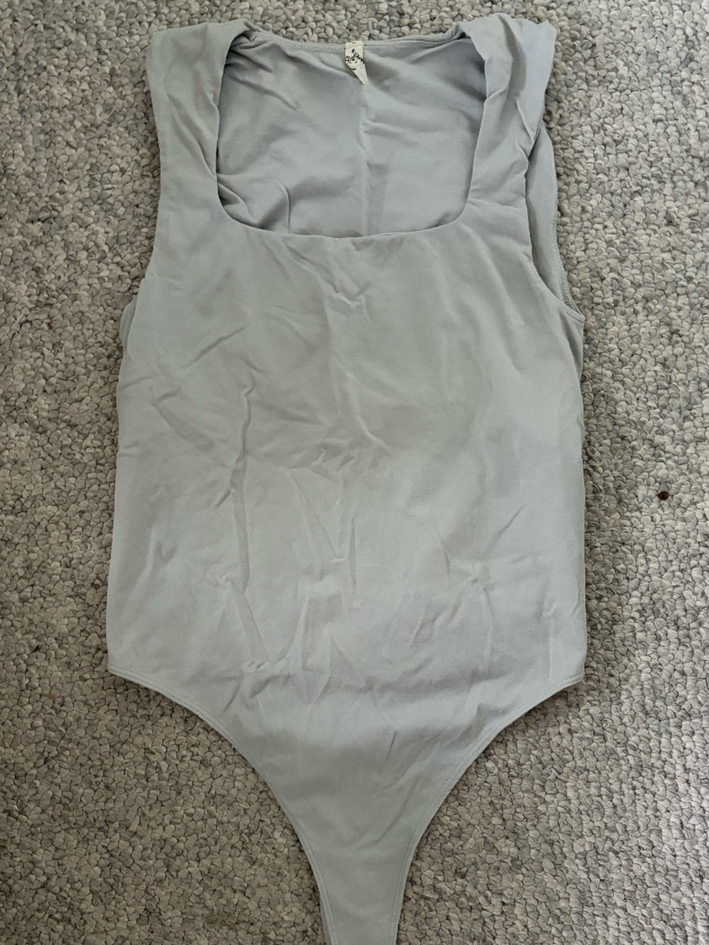 Anthropologie square neck bodysuit